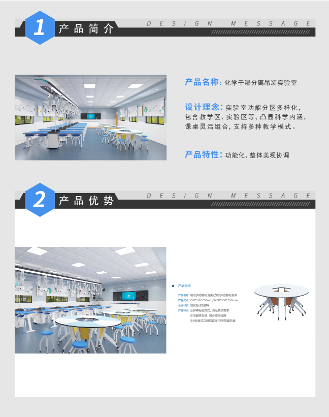 化学干湿分离实验室-